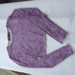 Angel Face Mesh Top Dolls Kill x NGOrder